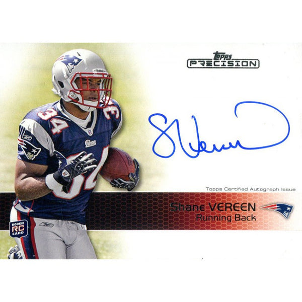 Shane Vareen Autographed 2011 Topps Precision Rookie Card