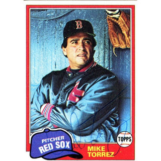 Mike Torrez Autographed 1981 Topps Card