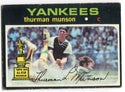 Thurman Munson 1971 Topps Card