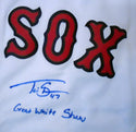 Travis Shaw Autographed Boston Red Sox Jersey