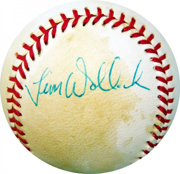 Tim Wallach Autographed Baseball