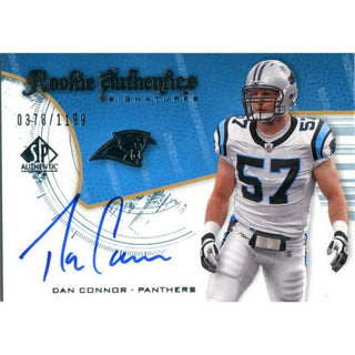 Dan Connor Autographed 2008 Upper Deck Card