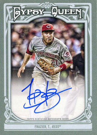 Todd Frazier Autographed 2013 Topps Gypsy Queen Card