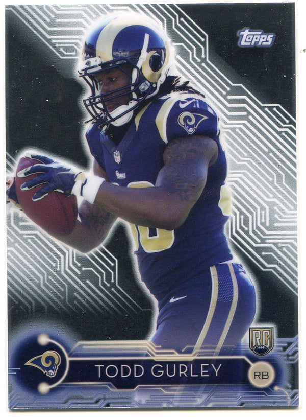 Todd Gurley 2015 Topps Holiday Mega Rookie Card
