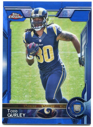 Todd Gurley 2015 Topps Chrome Refractor Rookie Card