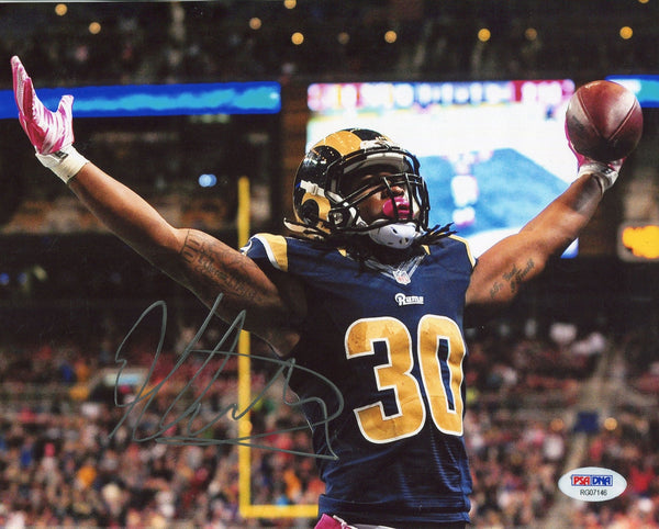 Todd Gurley Autographed 8x10 Photo (PSA)
