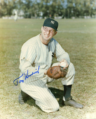 Tommy Henrich Autographed 8x10 Photo