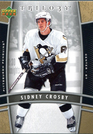 Sidney Crosby Unsigned 2006-2007 Upper Deck Card