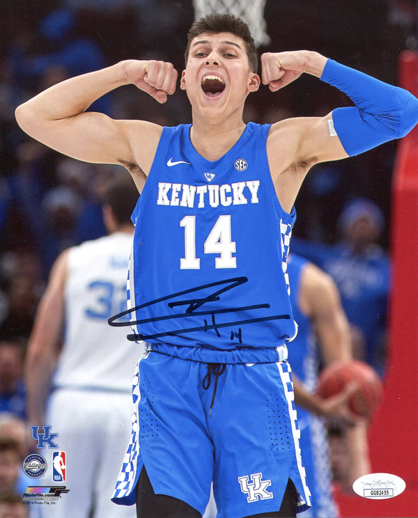 Tyler Herro Autographed Kentucky 8x10 Photo (JSA)