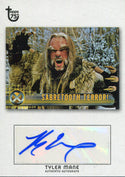Tyler Mane Autographed 2013 Topps Card Front