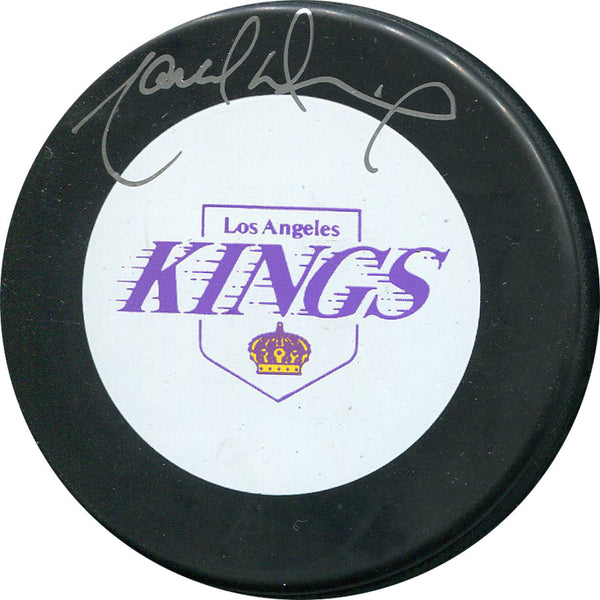 Marcel Dionne Autographed Los Angeles Kings Official Puck