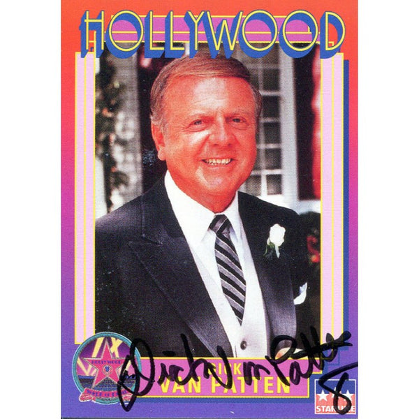 Dick Van Patten Autographed Hollywood Card