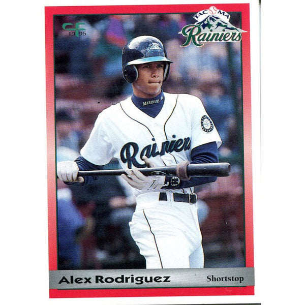 Alex Rodriguez Unsigned 1995 Card