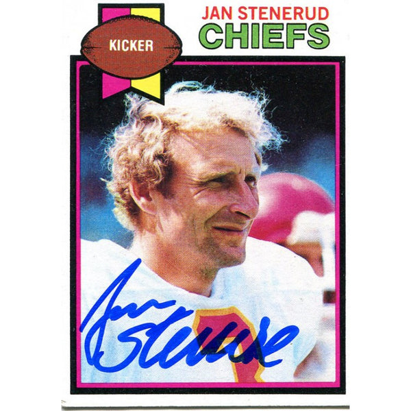 Jan Stenerud Autographed 1979 Topps Card
