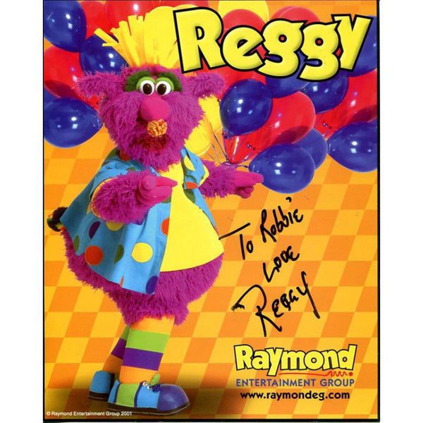 Reggy Autographed 8x10 Photo