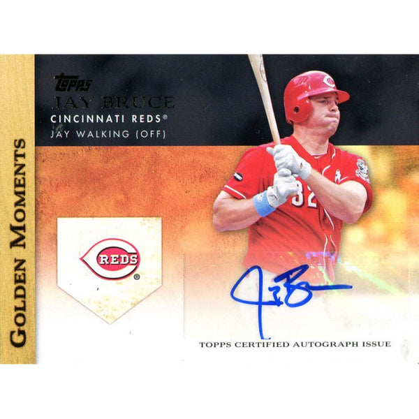 Jay Bruce Autographed 2012 Topps Card