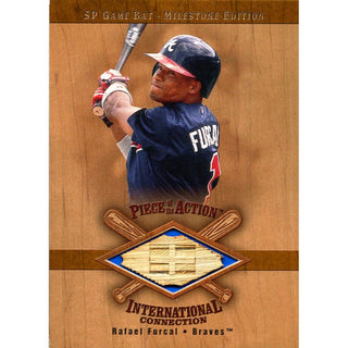 Rafael Furcal Unsigned 2001 Upper Deck Bat Card