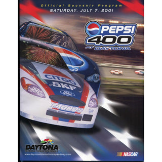 Daytona Pepsi 400 Official Program 2001