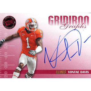 Vontae Davis Autographed 2009 Press Pass Rookie Card