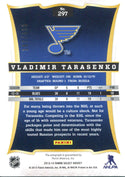 Vladimir Tarasenko Autographed 2013-14 Panini Select Rookie Card Back