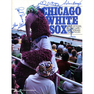 Chicago White Sox 1982 Autographed Official Scorecard/Program