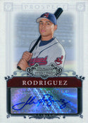 Joshua Rodriguez Autographed 2006 Bowman Sterling Card