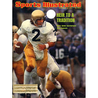 Tom Clements Unsigned Sports Illustrated Magazine - Sptember 30 1974