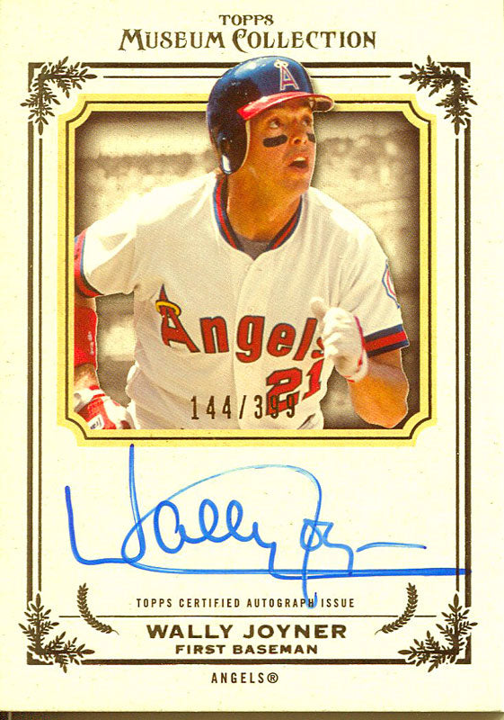 Wally Joiner Autographed 2013 Topps Museum Collection Card