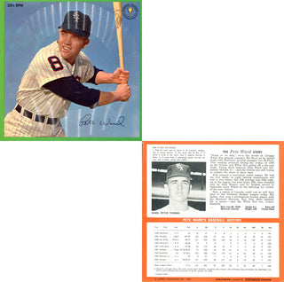 Pete Ward Unsigned Sports Record Top