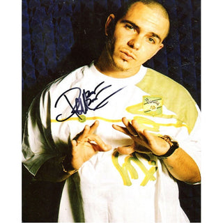 Pitbull Autographed 8x10 Photo