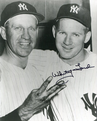 Whitey Ford Autographed 8x10 Photo