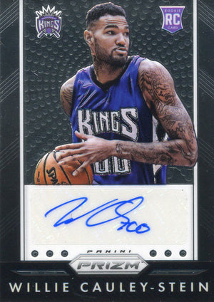 Willie Cauley-Stein Autographed 2015-16 Panini Prizm Card