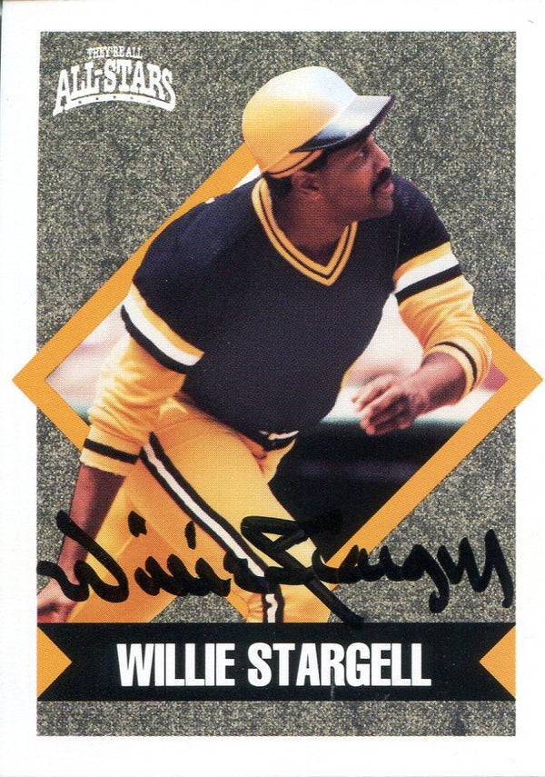 Willie Stargell Autographed 1991 Topps All-Stars Card