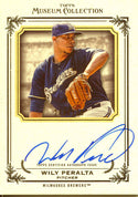 Wily Peralta Autographed 2013 Topps Museum Collection Card
