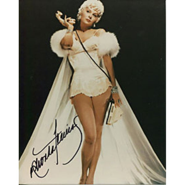 Rhonda Fleming Autographed/Signed 8x10 Photo