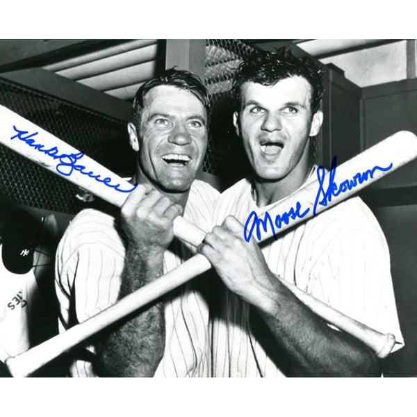 Hank Bauer & Moose Skowron Autographed 8x10 Photo