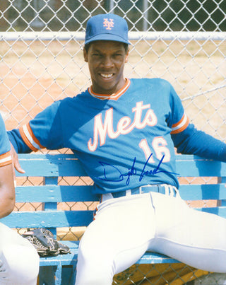 Dwight Gooden Autographed 8x10 Mets Photo