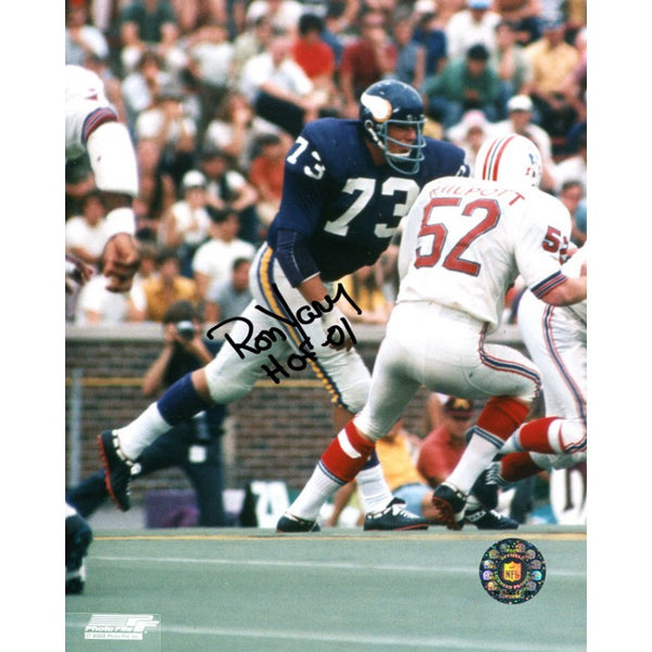 Ron Yary HOF 01 Autographed 8x10 Photo