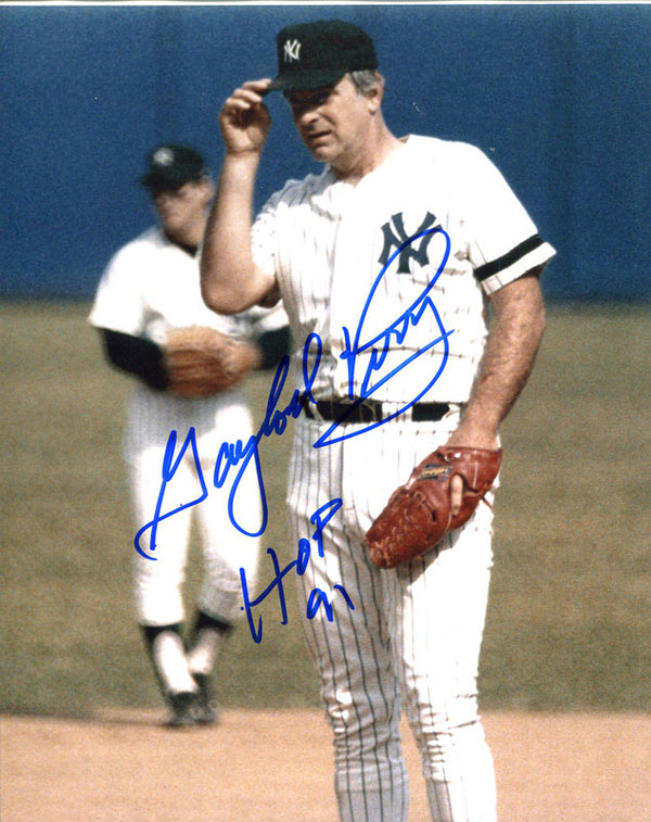 Gaylord Perry HOF 91 Autographed 8x10 Photo