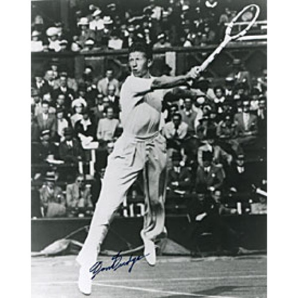 Don Budge Autographed Black & White 8x10 Tennis Photo
