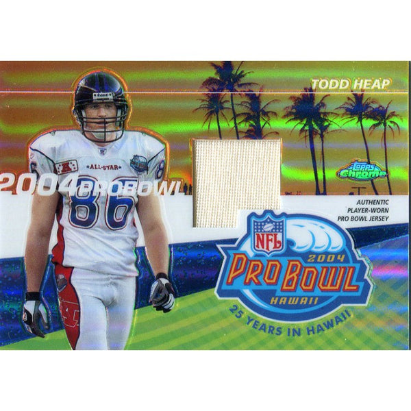 Todd Heap Unsigned 2004 Topps Chrome Card