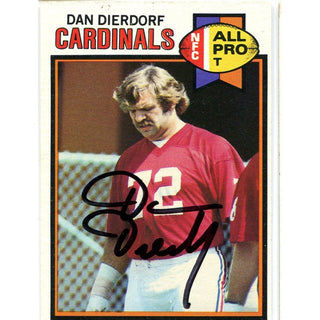 Dan Dierdorf Autographed 1979 Topps Card