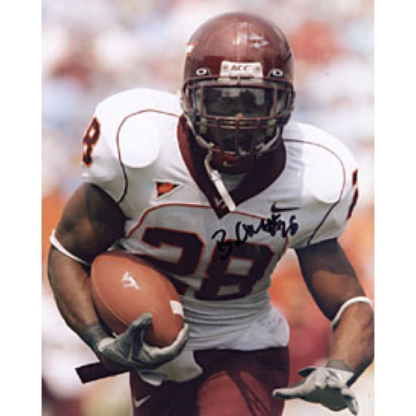 Branden Ore #28 Autographed / Signed Virginia Tech Hokies College Football 8x10 Photo