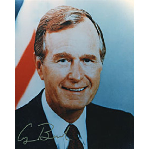 George Bush Autographed / Signed Celebrity 8x10 Photo