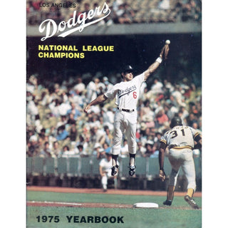 1975 Los Angeles Dodgers Unsigned Program