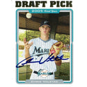 Chris Volstad Autographed 2005 Topps Card