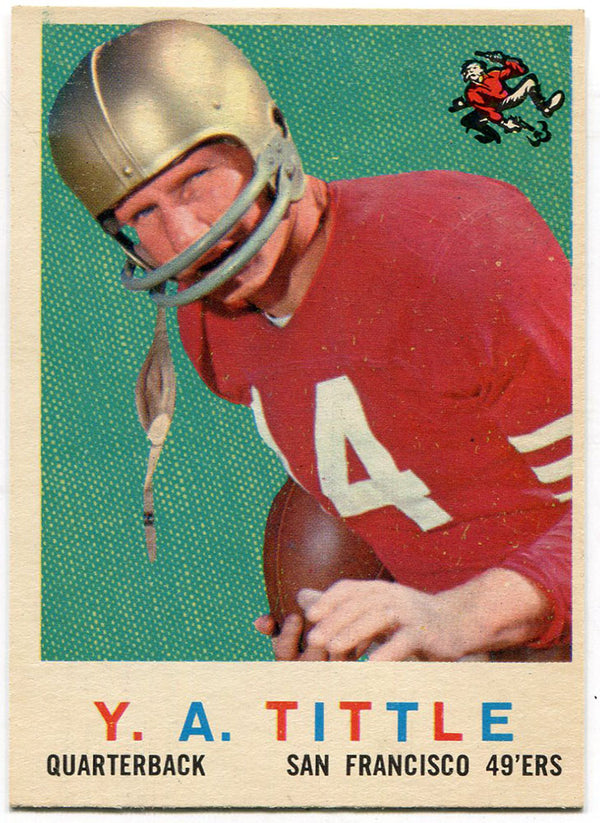 YA Tittle 1959 Topps Card
