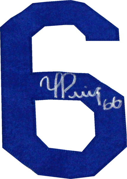Yasiel Puig Autographed Los Angeles Dodgers Jersey W/PROOF
