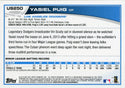 Yasiel Puig Unsigned 2013 Topps Rookie Card