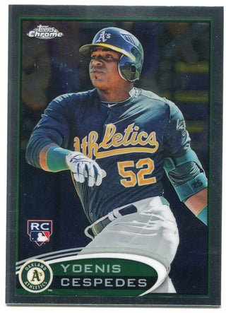 Yoenis Cespedes 2012 Topps Chrome Rookie Card